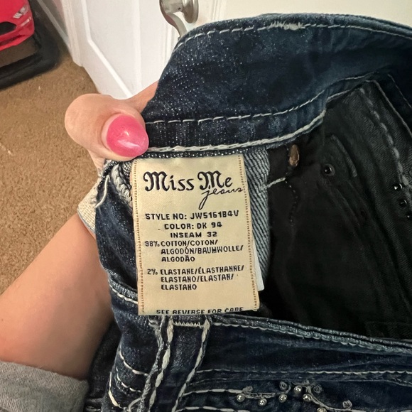 Miss Me Boot Cut Jean SZ 28 - Picture 6 of 7
